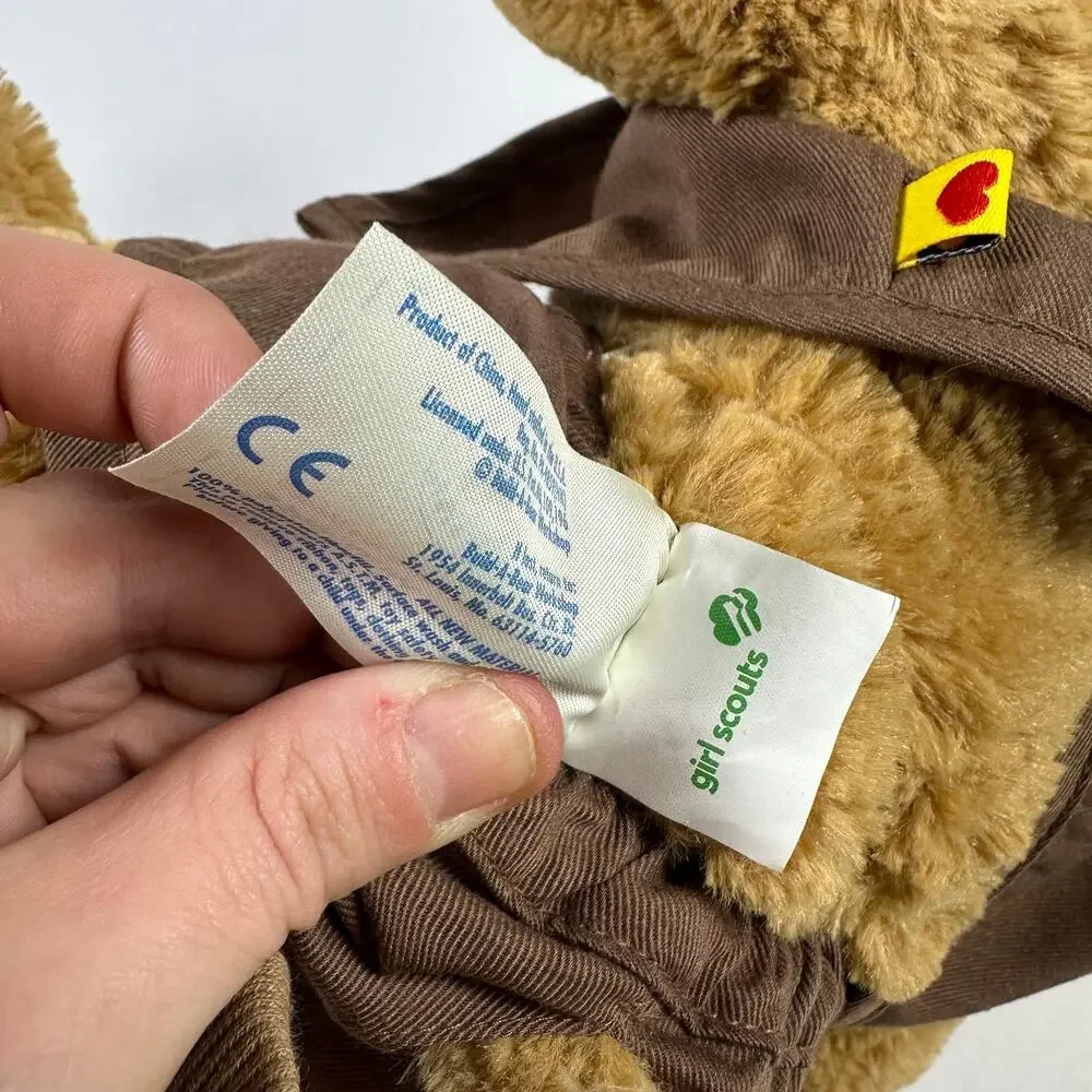 Build-A-Bear Girl Scouts Teddy Bear Stuffed Animal
